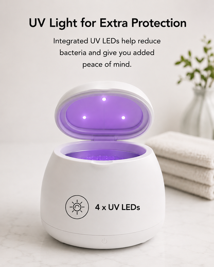 Ultrasonic Touch Pod with UV Light - Black