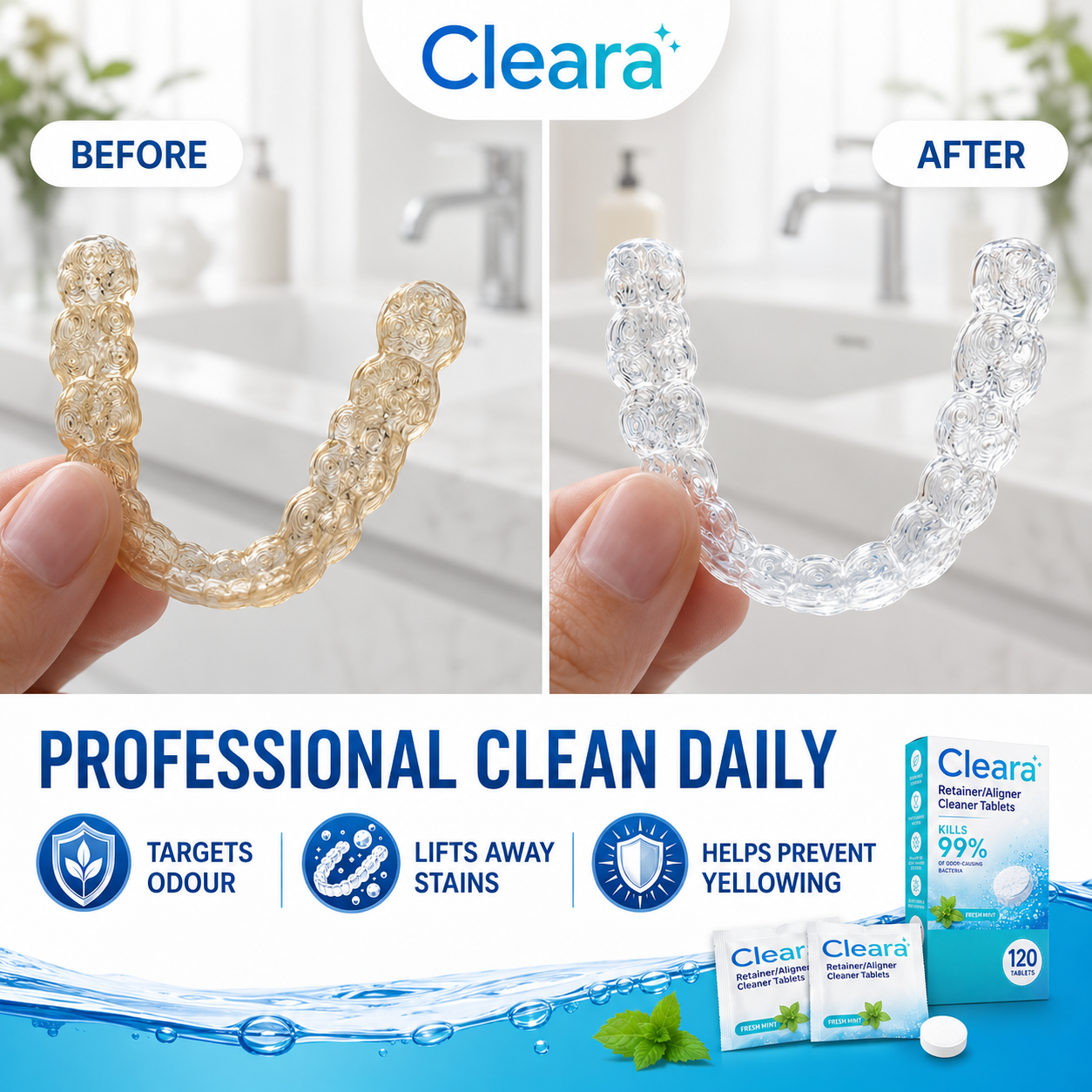 Retainer Cleaner - 90 Tablets