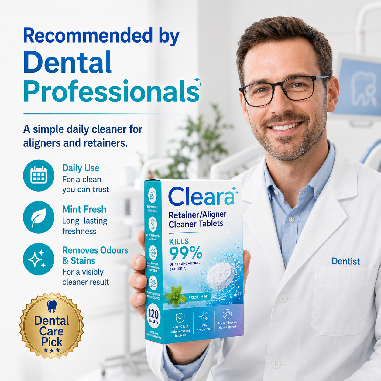 Retainer Cleaner - 90 Tablets