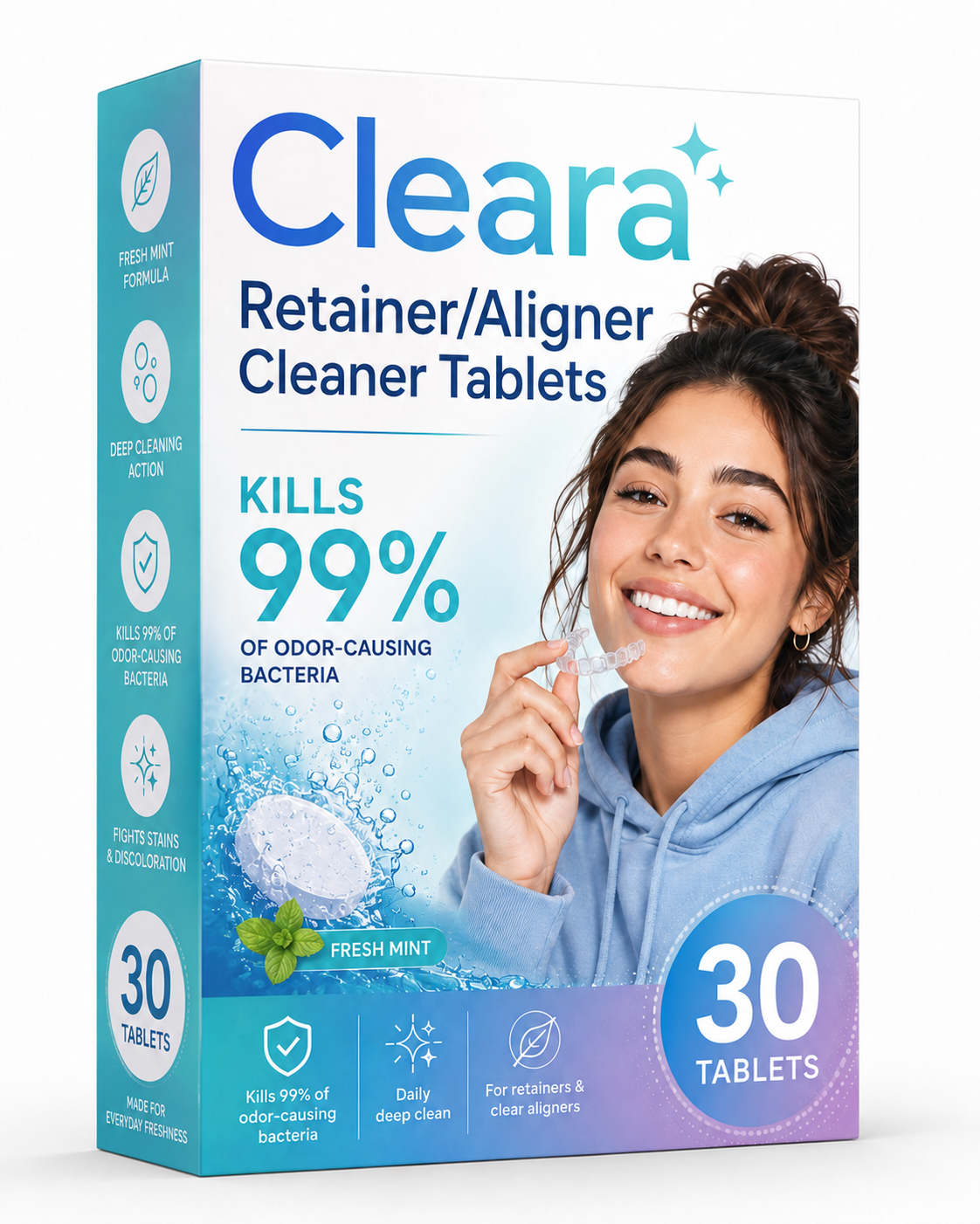 Retainer Cleaner - 30 Tablets